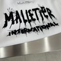 Louis Vuitton Men LV Cotton Sweatshirt Regular Fit Malletier International Brushed Jersey Milky White (9)