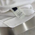 Louis Vuitton Men LV Cotton Sweatshirt Regular Fit Malletier International Brushed Jersey Milky White - Image 9