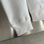 Louis Vuitton Men LV Cotton Sweatshirt Regular Fit Malletier International Brushed Jersey Milky White - Image 7