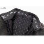 Louis Vuitton Women LV Fleece Blouson Regular Fit Front Zipped Closure Volcanic Ash - Image 4
