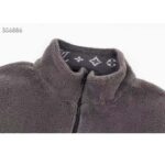 Louis Vuitton Women LV Fleece Blouson Regular Fit Front Zipped Closure Volcanic Ash - Image 3