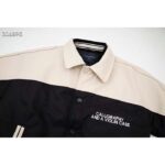 Louis Vuitton Women LV Leather And Nylon Blouson Regular Fit Embossed Vuitton Signature Calf - Image 4