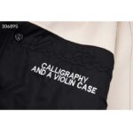 Louis Vuitton Women LV Leather And Nylon Blouson Regular Fit Embossed Vuitton Signature Calf - Image 10