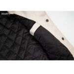 Louis Vuitton Women LV Leather And Nylon Blouson Regular Fit Embossed Vuitton Signature Calf - Image 8