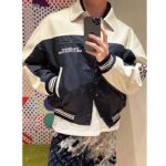 Louis Vuitton Men LV Leather And Nylon Blouson Regular Fit Embossed Vuitton Signature Calf - immagine 12