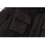 Louis Vuitton Women LV Monogram Padded Light Blouson Polyamide Black Loose Fit - immagine 7