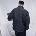 Louis Vuitton Men LV Monogram Padded Light Blouson Polyamide Black Loose Fit - Image 12