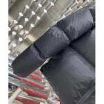 Louis Vuitton Men LV Oversized Puffer Jacket Black Monogram Hood Water-Resistant Lamb Leather – Bild 10