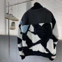 Louis Vuitton Men LV SKI Technical Fleece Jacket Regular Fit LV Ice Jacquard Fully Lined Multicolor (6)