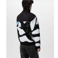 Louis Vuitton Men LV SKI Technical Fleece Jacket Regular Fit LV Ice Jacquard Fully Lined Multicolor (6)