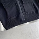 Louis Vuitton Women LV SKI Wool Blouson With Shearling Collar Regular Fit LV Ice Black - immagine 7