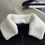 Louis Vuitton Women LV SKI Wool Blouson With Shearling Collar Regular Fit LV Ice Black - immagine 5