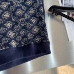 Louis Vuitton Men LV Technical Cotton Zipped Track Top Regular Fit Monogram Sand Jacquard High Jersey Collar – Bild 5