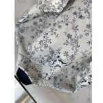 Louis Vuitton Men LV Unicorn Print Shirt Cotton Silk Mottled Grey Regular Fit – Bild 7