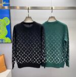 Louis Vuitton Men Monogram Gradient Cotton Crewneck Regular Fit Allover Monogram Gradient Motif - Image 4