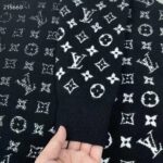 Louis Vuitton Men Lvse Monogram Degrade Crewneck Cotton Black White Slightly Loose Fit - Image 7