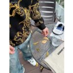 Louis Vuitton Men Monogram Cotton Crewneck Regular Fit Wavy Monogram Jacquard Black - Image 10