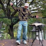 Louis Vuitton Men Monogram Cotton Crewneck Regular Fit Wavy Monogram Jacquard Black - Image 2