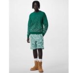 Louis Vuitton Men Monogram Gradient Cotton Crewneck Regular Fit Allover Monogram Gradient Motif - Image 15