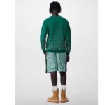 Louis Vuitton Men Monogram Gradient Cotton Crewneck Regular Fit Allover Monogram Gradient Motif - Image 14