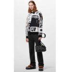 Louis Vuitton Men Wool Crewneck Regular Fit Jacquard Allover LV Fanzine Motif Multicolor - Image 9