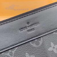 Louis Vuitton Unisex LV Pochette Voyage Souple Monogram Eclipse Coated Canvas Cowhide-Leather (9)