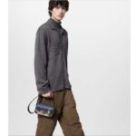 Louis Vuitton Unisex LV Steamer Wearable Wallet Ink Blue Monogram Bleach Coated Canvas - Imagen 11