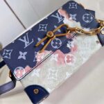 Louis Vuitton Unisex LV Steamer Wearable Wallet Ink Blue Monogram Bleach Coated Canvas - Imagen 2