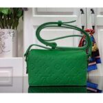 Louis Vuitton Unisex Steamer Wearable Wallet Green Taurillon Monogram Cowhide Leather - Bild 3