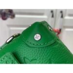 Louis Vuitton Unisex Steamer Wearable Wallet Green Taurillon Monogram Cowhide Leather - Bild 8