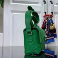Louis Vuitton Unisex Steamer Wearable Wallet Green Taurillon Monogram Cowhide Leather (2)