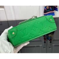 Louis Vuitton Unisex Steamer Wearable Wallet Green Taurillon Monogram Cowhide Leather (2)