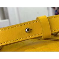 Louis Vuitton Unisex Steamer Wearable Wallet Yellow Taurillon Monogram Cowhide Leather (3)