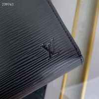 Louis Vuitton Unisex Zippy Wallet Black Epi Grained Cowhide Leather Zip Closure (5)