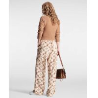 Louis Vuitton Women LV Cropped Camel Cardigan Yack Hair Silk Camel Regular Fit (11)