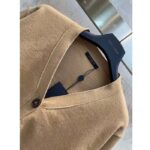 Louis Vuitton Women LV Cropped Camel Cardigan Yack Hair Silk Camel Regular Fit - Bild 4