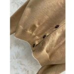 Louis Vuitton Women LV Cropped Camel Cardigan Yack Hair Silk Camel Regular Fit - Bild 6