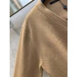 Louis Vuitton Women LV Cropped Camel Cardigan Yack Hair Silk Camel Regular Fit - Bild 8
