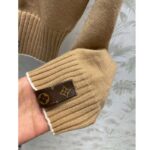 Louis Vuitton Women LV Cropped Camel Cardigan Yack Hair Silk Camel Regular Fit - Bild 9