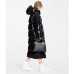Louis Vuitton Women LV Glossy Long Puffer Coat Black Regular Fit Polyamide - Image 12