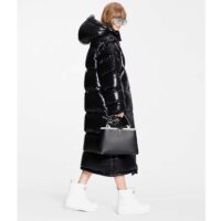 Louis Vuitton Women LV Glossy Long Puffer Coat Black Regular Fit Polyamide (6)