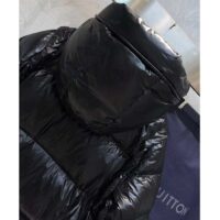 Louis Vuitton Women LV Glossy Long Puffer Coat Black Regular Fit Polyamide (6)