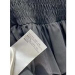 Louis Vuitton Women LV Long-Sleeved Tiered Dress Silk Viscose Elastane Black Regular Fit - Image 10