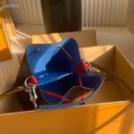 Louis Vuitton Women LV Néonoé BB Black Safran Yellow Epi Grained Cowhide Leather - Bild 5