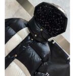 Louis Vuitton Men LV SKI Abstract Monogram Flower Puffer Jacket Black White - Image 5