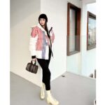 Louis Vuitton Women LV SKI LV Stripes Puffer Jacket Monogram Jacquard Polyamide White - Image 14