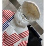 Louis Vuitton Men LV SKI LV Stripes Puffer Jacket Monogram Jacquard Polyamide White - immagine 4