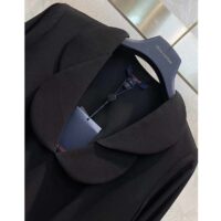 Louis Vuitton Women LV Shirt Dress Polyester Black Regular Fit (12)