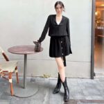 Louis Vuitton Women LV Shirt Dress Polyester Black Regular Fit - Bild 12