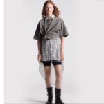 Louis Vuitton Women LV Snap Button T-Shirt Cotton Metal Grey Regular Fit - Image 11